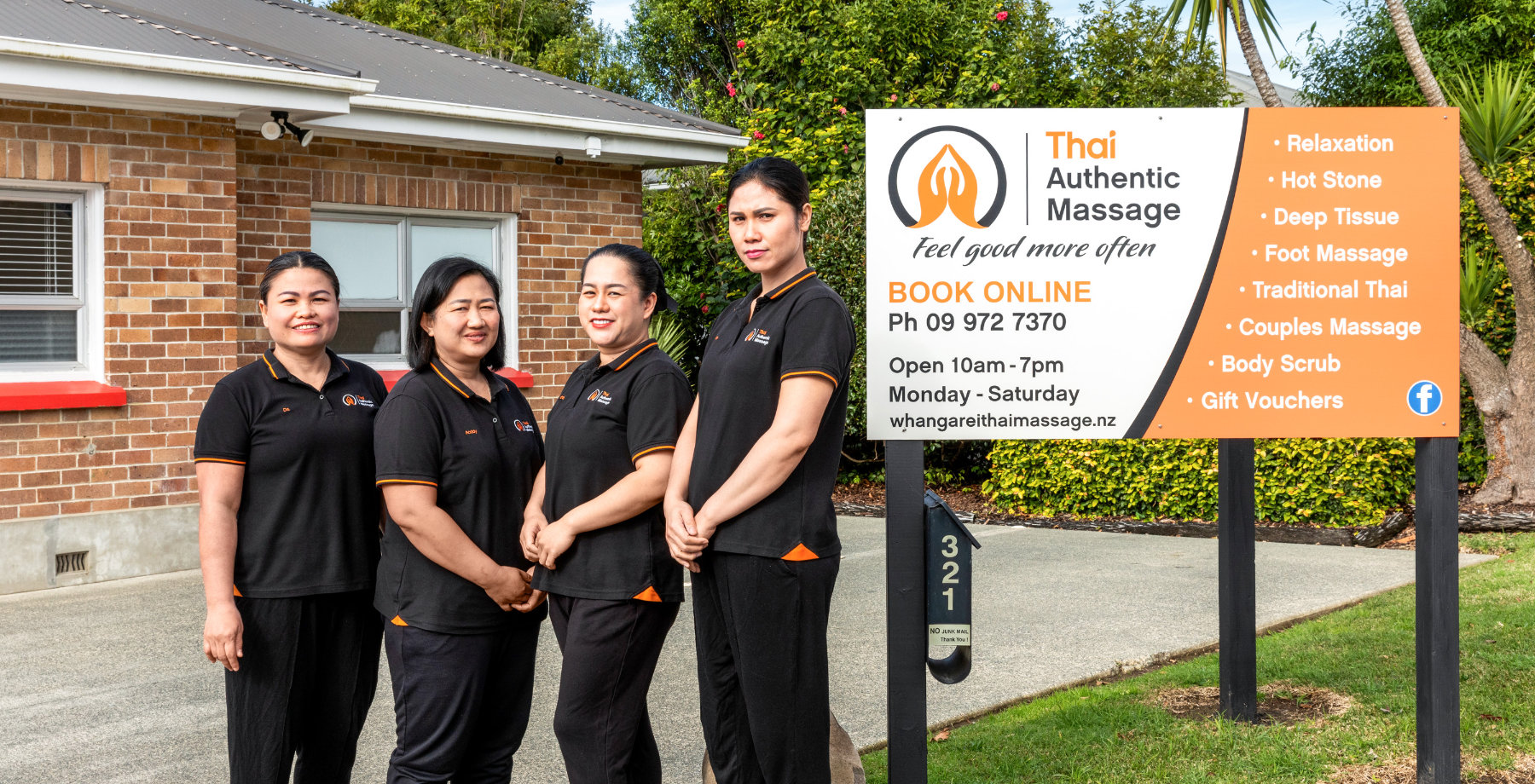 Thai Authentic Massage Whangarei team